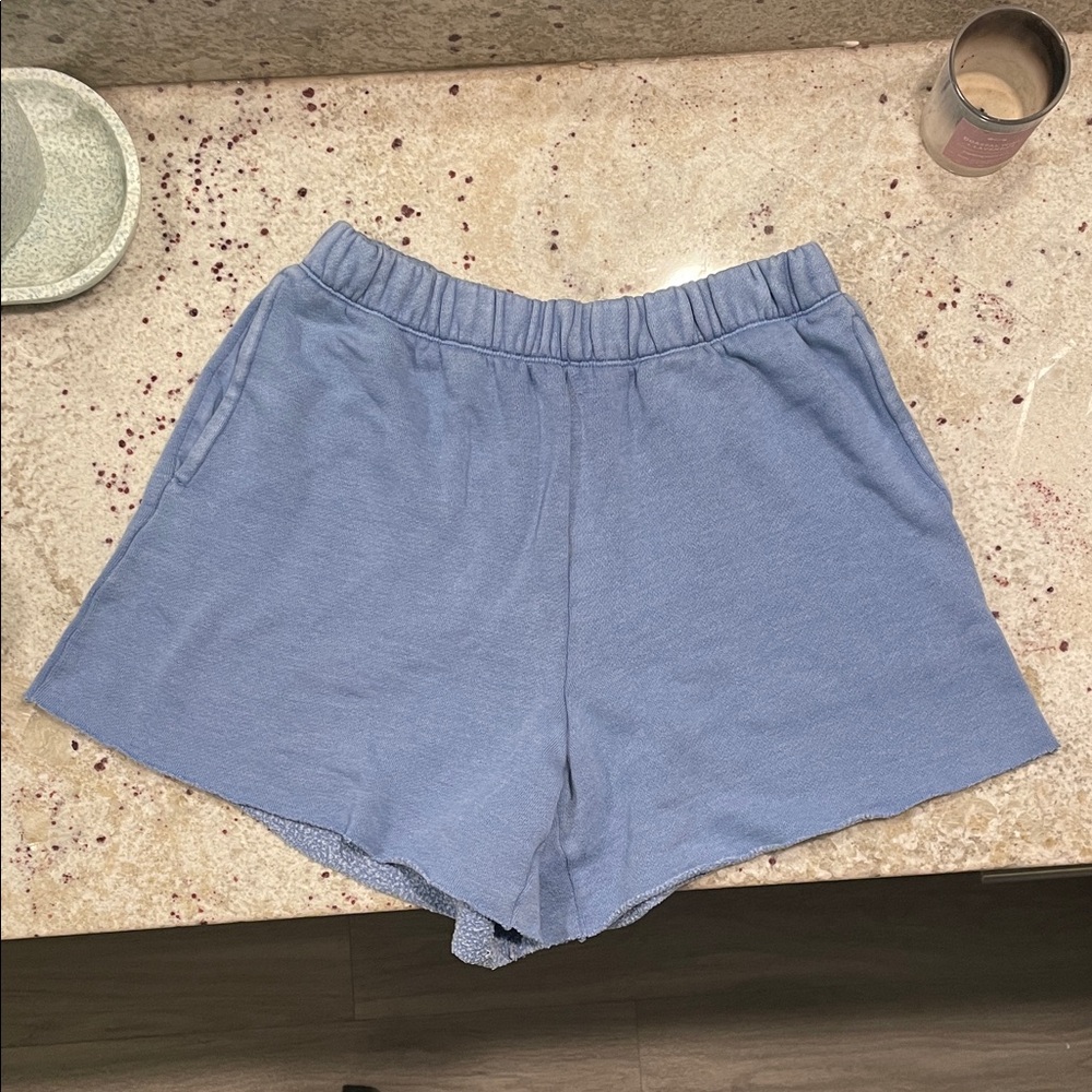 Aerie Blue Casual Cozy Shorts Small